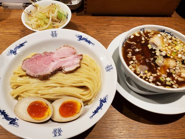 「特製つけそば」@中華そば 二階堂の写真