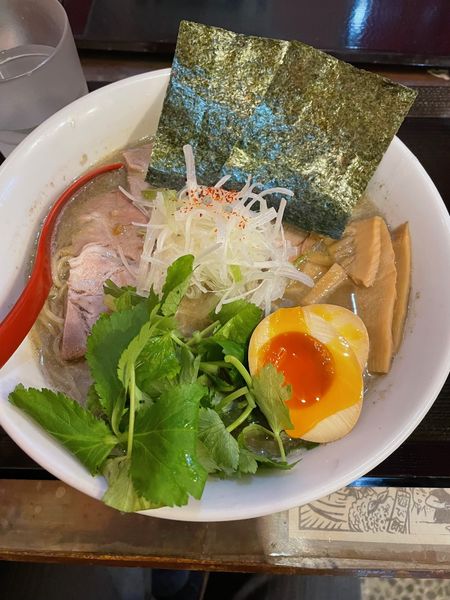 「誂え煮干SOBA(麺大盛)」@ラーメン愉悦処 似星の写真
