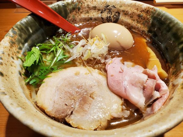 「焼きあご塩ラーメン」@焼きあご塩らー麺 たかはし 上野店の写真