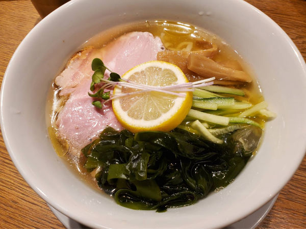 「冷やしイリコそば」@中華そば 二階堂の写真