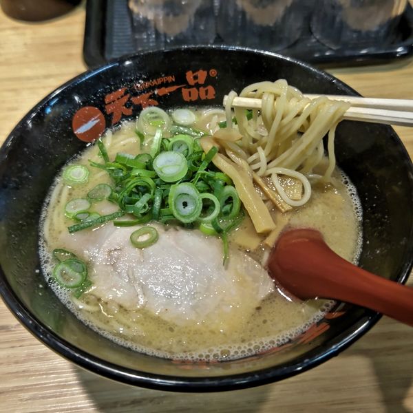 「屋台の味ラーメン(770円)」@天下一品 筑紫野店の写真