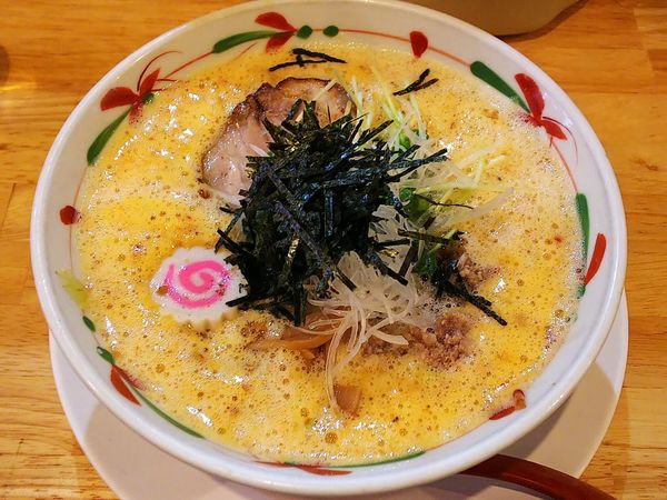 「納豆らーめん・細麺」@らーめん天神下 大喜の写真