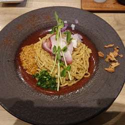 替え玉　雲丹のソース