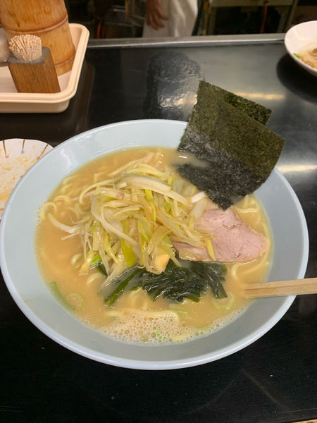 「ネギラーメン」@ラーメンショップ かとちゃん 馬絹店の写真