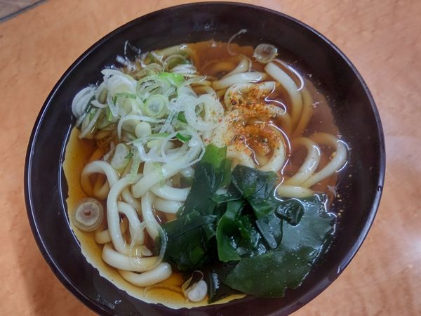 「かけうどん(並盛)280円」@そば・うどん 八起家 西口店の写真