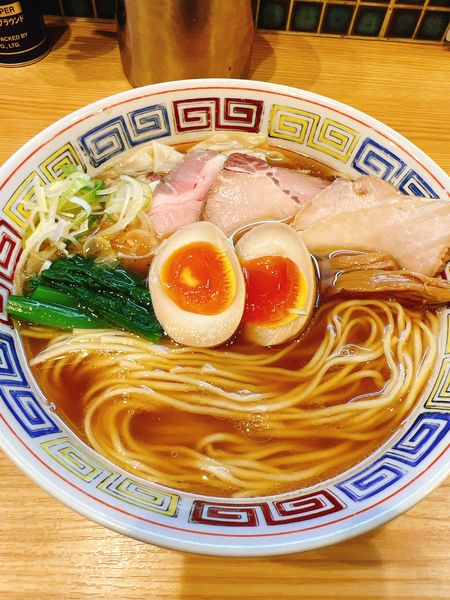 「特製中華そば」@ほっこり中華そば もつけの写真