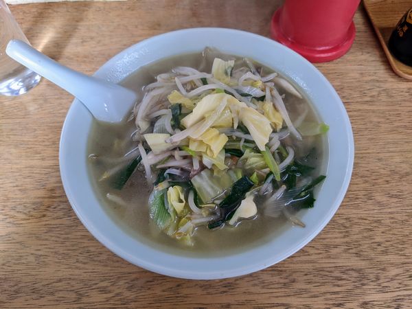 「タンメン　550円」@ふじ久の写真