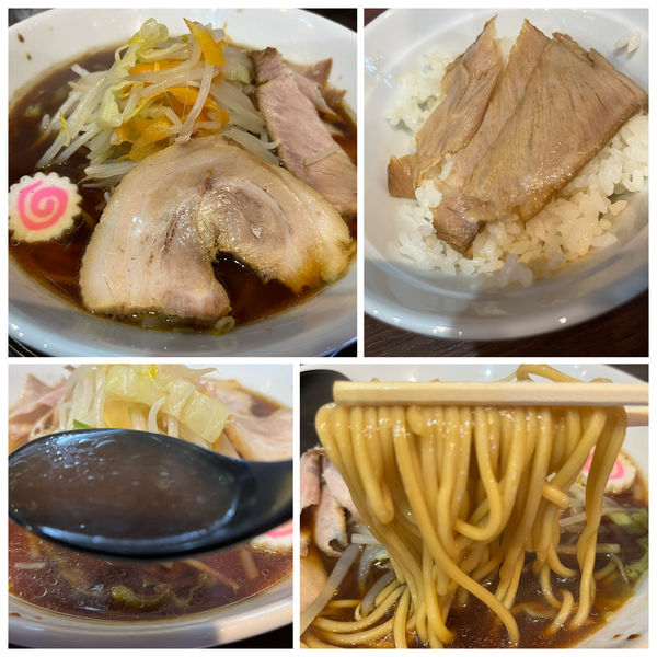 「【限定】醤油タンメン 850円 半ライス50円」@ラーメン 一樹の写真