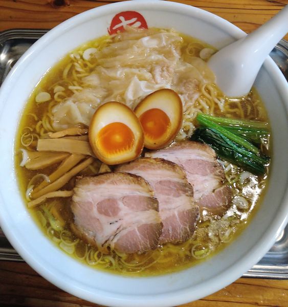 「まるきそば（大）」@中華そば まるきの写真