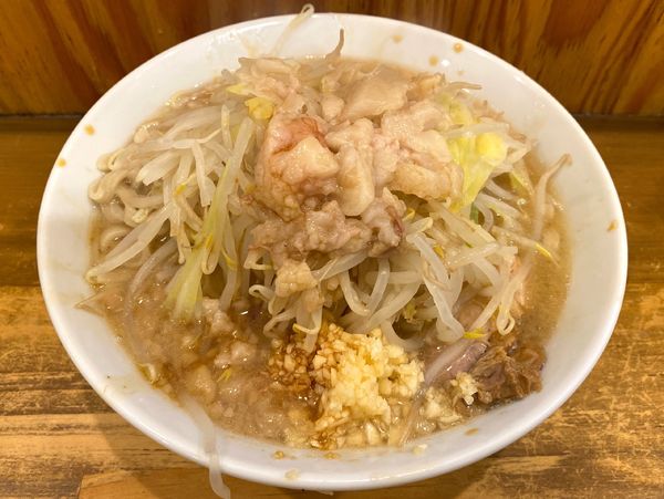 「小ラーメン 750円」@ラーメン二郎 前橋千代田町店の写真