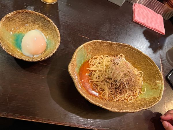 「汁なし坦々麺 2辛」@汁なし担担麺 くにまつ 流川店の写真
