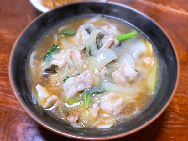 「B肉ソバ＋ミニカレー￥880」@中華料理 ふくやの写真