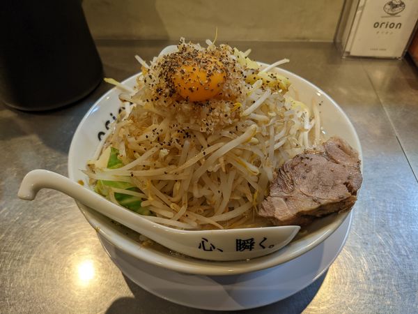 「オリオンラーメン(中)野菜まし 1011円」@orionの写真