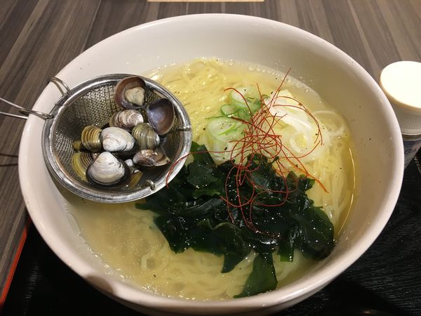 「しじみ中華そば」@葵 本店の写真