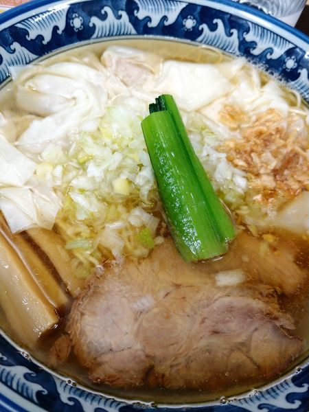 「塩ワンタンメン」@麺処 ら塾の写真