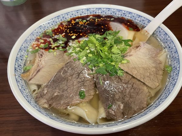 「蘭州牛肉麺」@隴垣金城 蘭州牛肉面の写真