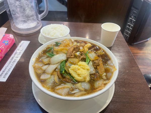 「濃厚スタミナ具増し」@濃厚中華そば スタミナ軒の写真