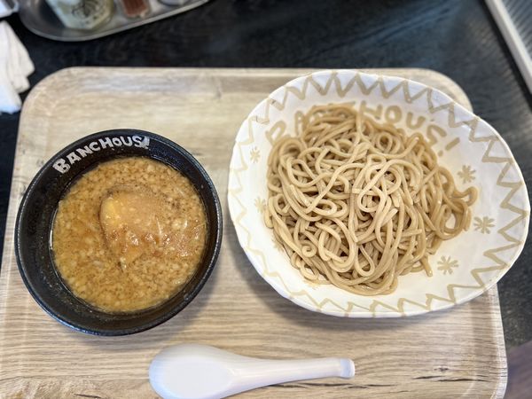 「コッテリつけめん並盛(1.5玉)800円」@つけめん番長 銀の写真