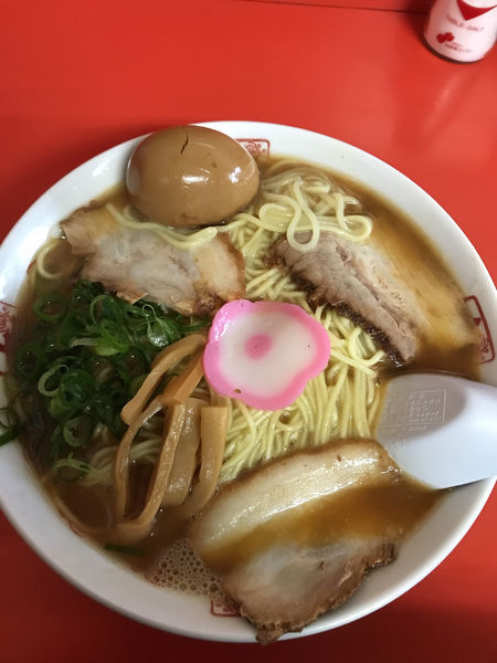 「大盛中華そば＋味玉」@井出商店の写真