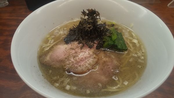 「【期間限定】牡蠣と煮干しの山椒そば（￥900）」@三馬路 東京店の写真