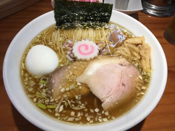 「あっさり味玉中華」@麺や あがつまの写真