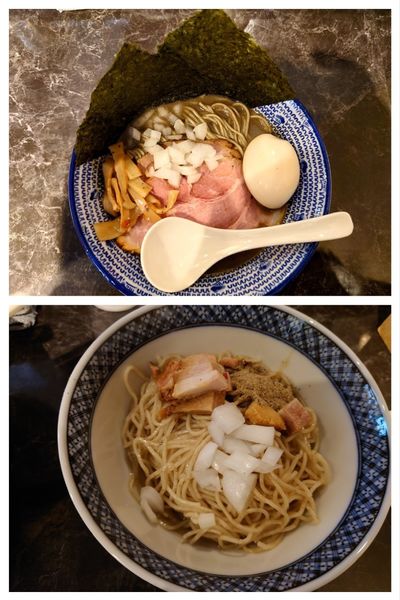 「特製濃密煮干しそば+和え玉」@中華SOBA にぼ乃詩の写真