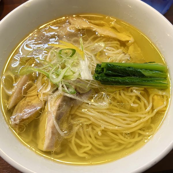 「しおそば＋中ジョッキ＋ジャンボ餃子３ケ」@麺の風 祥気の写真