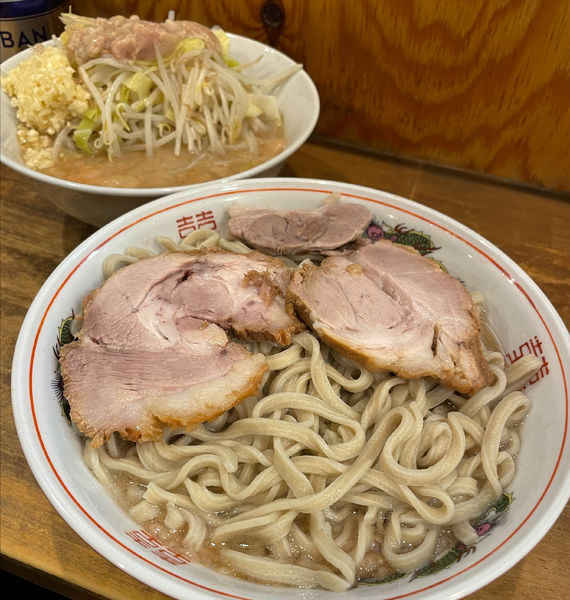 「（麺マシ）100円 + 大ラーメン 860円（ニンニク・脂）」@ラーメン二郎 前橋千代田町店の写真