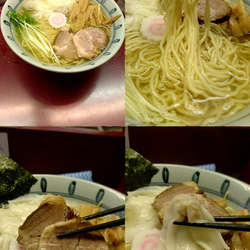 『ワンタンめん+大盛+塩に変更(¥850+100+50)』