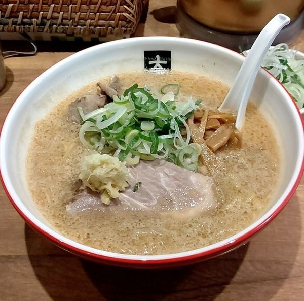 「味噌ラーメン　大盛」@大島の写真