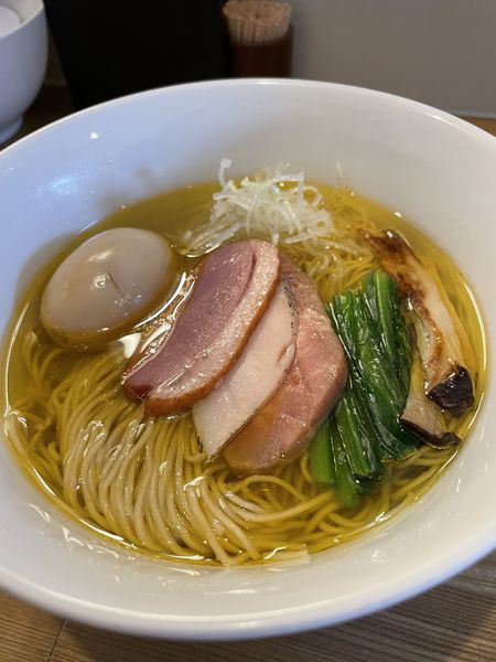 「特製芳醇中華そば（塩）¥1,200」@麺屋  龍壽の写真