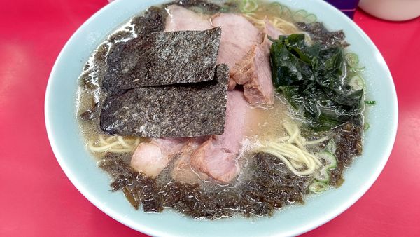 「岩のりチャーシューメン」@ラーメンショップ いずみ中央店の写真