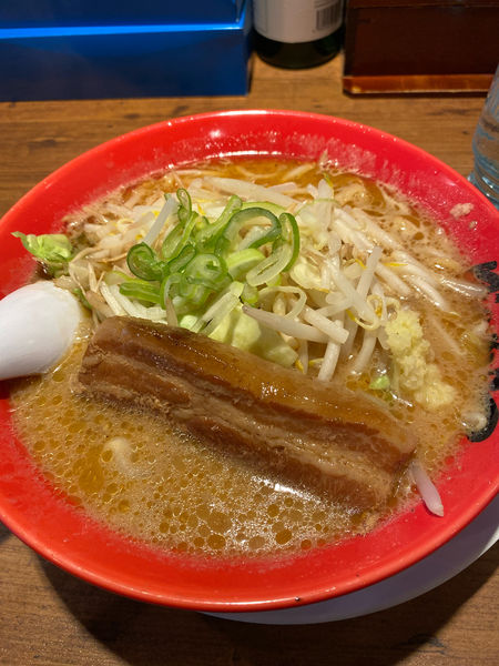 「角煮味噌ばんから」@旭川味噌ラーメン ばんから 池袋西口店の写真