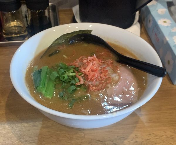 「濃厚海老ラーメン」@麺屋 よじむ 幕張店の写真