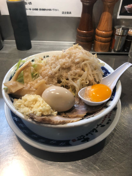 「油そば　890円」@らーめん大 蒲田店の写真