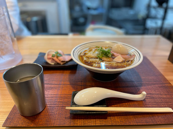 「特製中華そば」@麺道 千鶏の写真