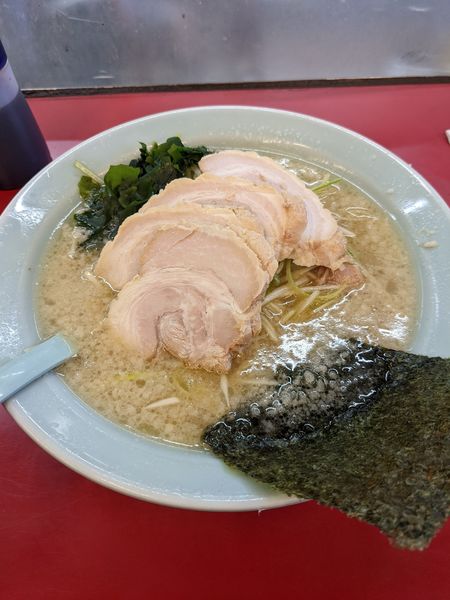 「ネギチャーシューメン（こってり）」@新ラーメンショップ 狭山本部の写真
