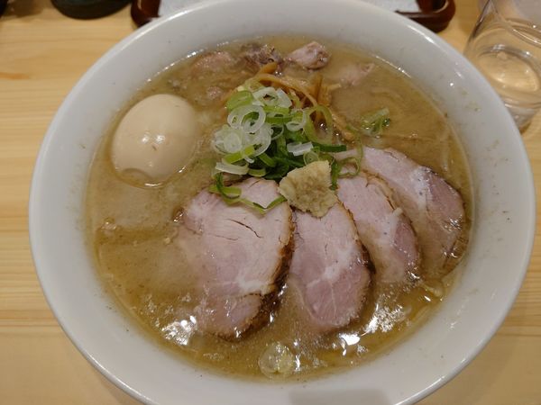 「味噌チャーシュー麺＋煮玉子」@三ん寅の写真