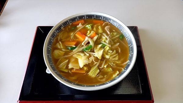 「カレーちゃんぽん」@喫茶＆食事 スマイルの写真