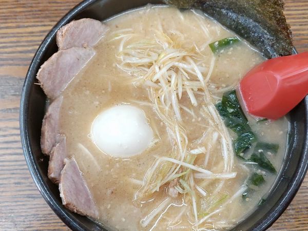 「みそネギチャーシューメン＋ネギ＋味玉」@麺屋てつの写真