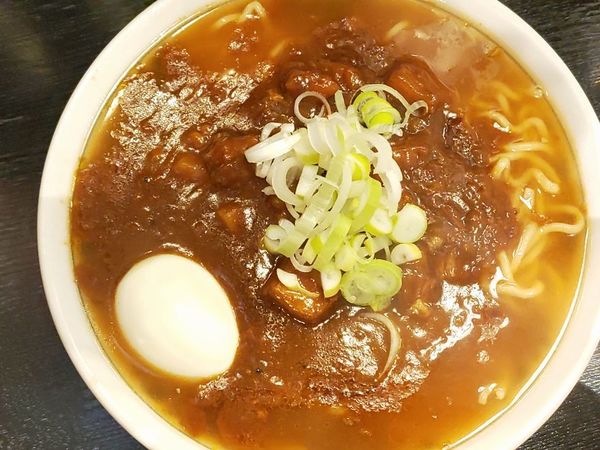 「復刻版カレー中華＋ゆで玉子」@大塚 大勝軒の写真