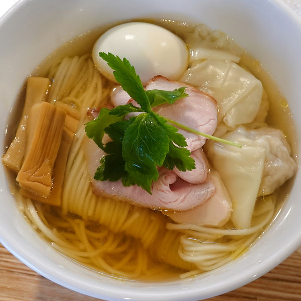 「（松）特級中華そば（白醤油）1,000円」@自家製麺 くろ松の写真