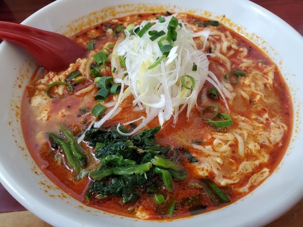 「ドラたんたんめん780円辛さドラゴン級」@らーめん ドラごんちの写真