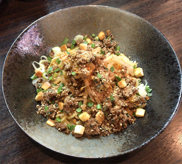 「汁なし担々麺（750円）」@申手延麺の写真