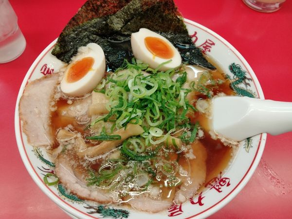 「特製醤油味玉ラーメン」@ラーメン魁力屋 一之江店の写真