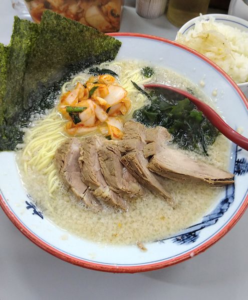 「塩チャーシューメン+半ライス」@ラーメンショップ 122号騎西店の写真