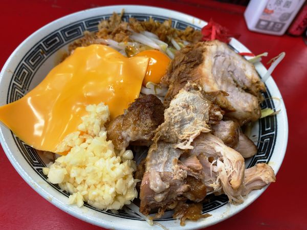 「汁なし大（味噌）」@豚男 -BUTAMEN-の写真