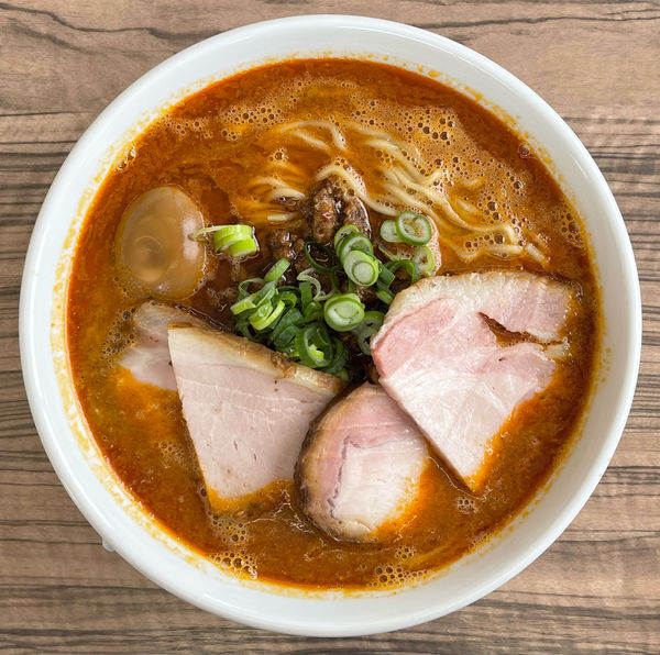 「担担麺煮玉子叉焼(大盛り)」@麺庵ちとせの写真