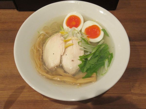 「鳥のせそば（830円）」@麺処 リュウグウの写真
