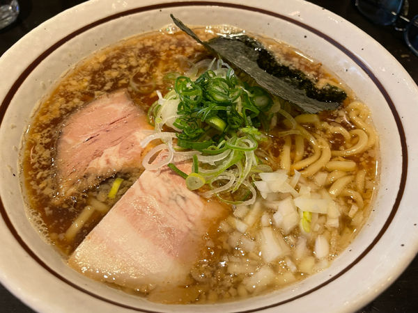 「煮干しそば850円」@中華そば しながわの写真